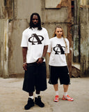 AVENUE WHITE T-SHIRT POWDER