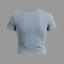 AVENUE TOP BLUE RHINESTONES