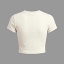 AVENUE TOP WHITE RHINESTONES