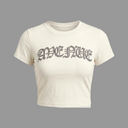 AVENUE TOP WHITE RHINESTONES
