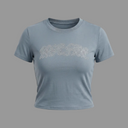 AVENUE TOP BLUE RHINESTONES